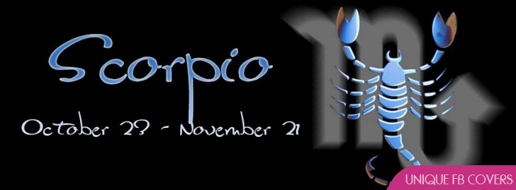 Scorpio Profile Facebook Covers